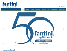 Tablet Screenshot of fantiniworld.com